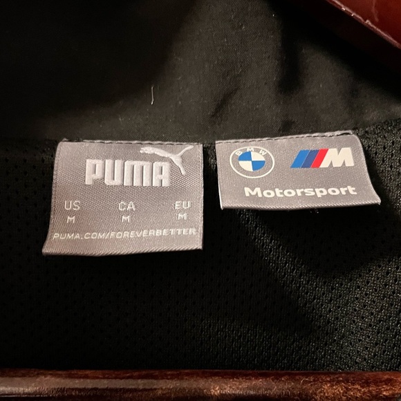 Mens Puma X BMW Motorsport Statement Light Jacket Medium - Picture 4 of 10